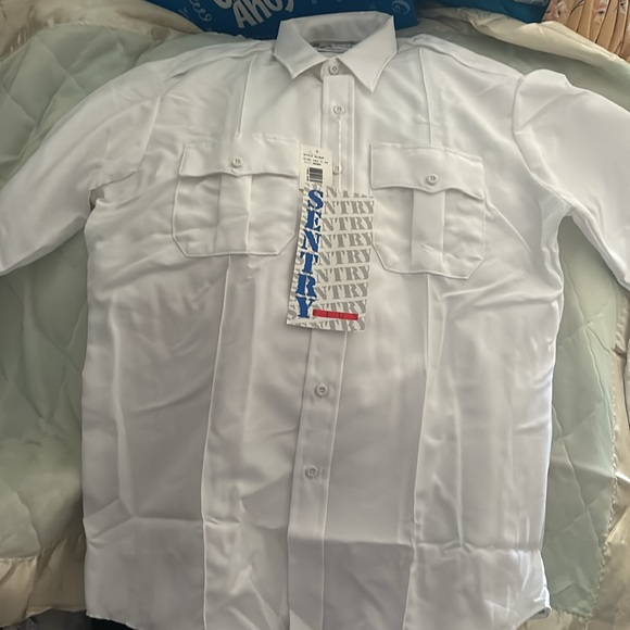 3/$40 NWT Horace Sentry Plus Uniform Shirt USA Made airlines service workers EMT - Picture 2 of 9
